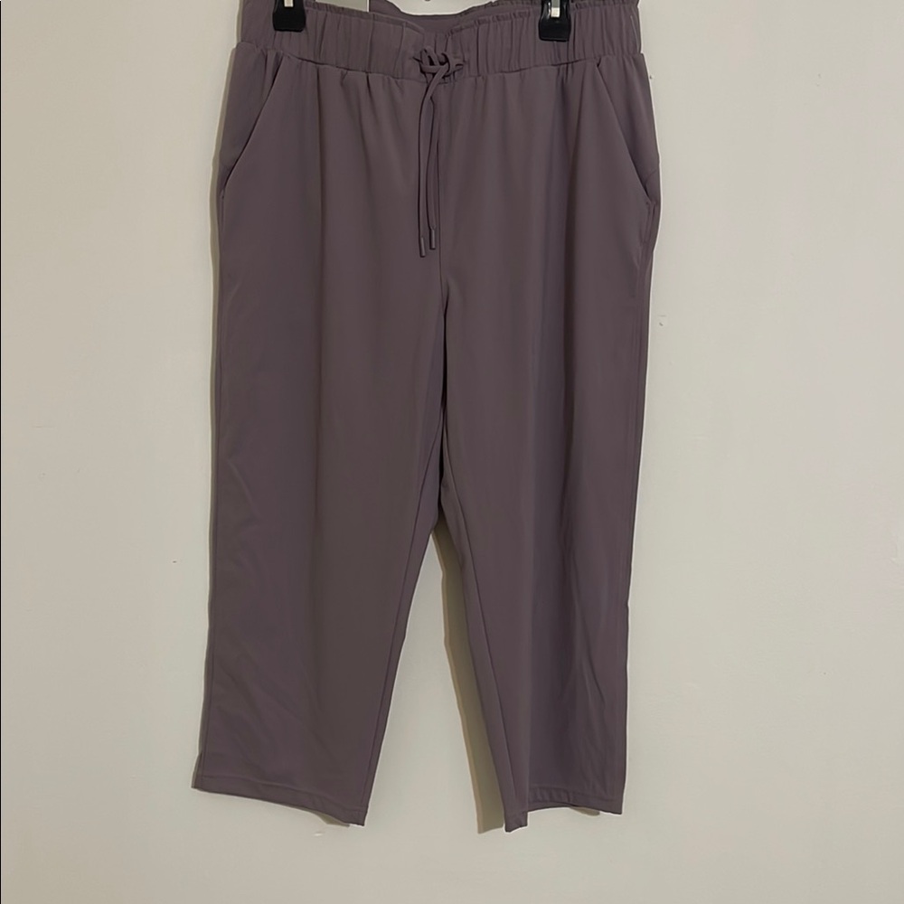 Men's Purple Drawstring Pants